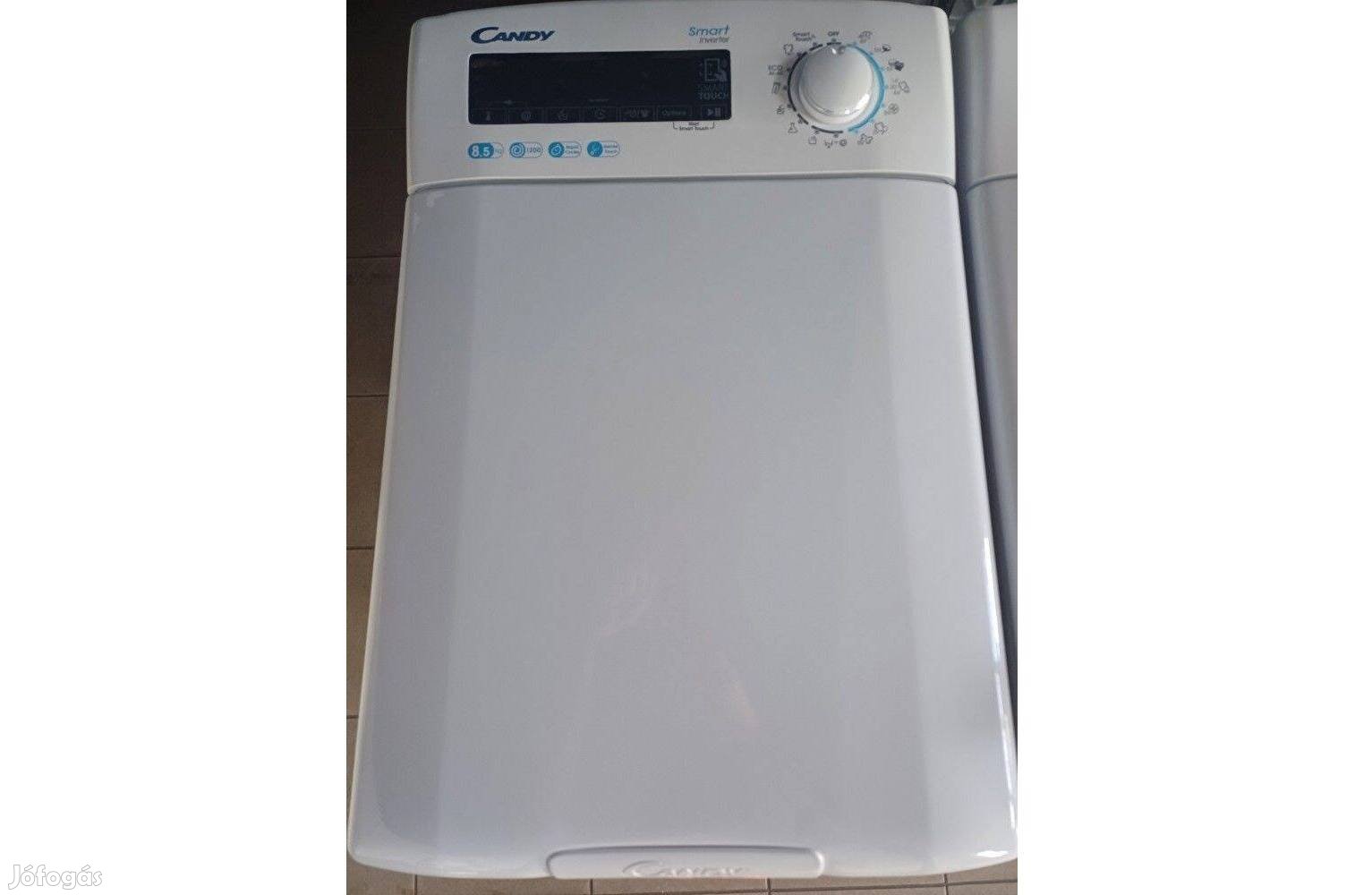 Outlet Candy Cstg 285Tme/1-S Felültöltős mosógép [O211] 6 hó garival